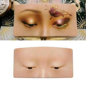 3D Silicone Eye Makeup Practice Mask