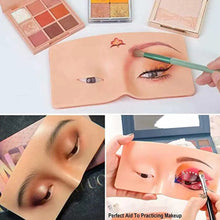 Load image into Gallery viewer, 3D Silicone Eye Makeup Practice Mask