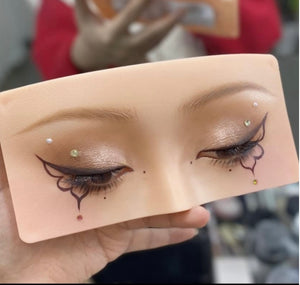 3D Silicone Eye Makeup Practice Mask
